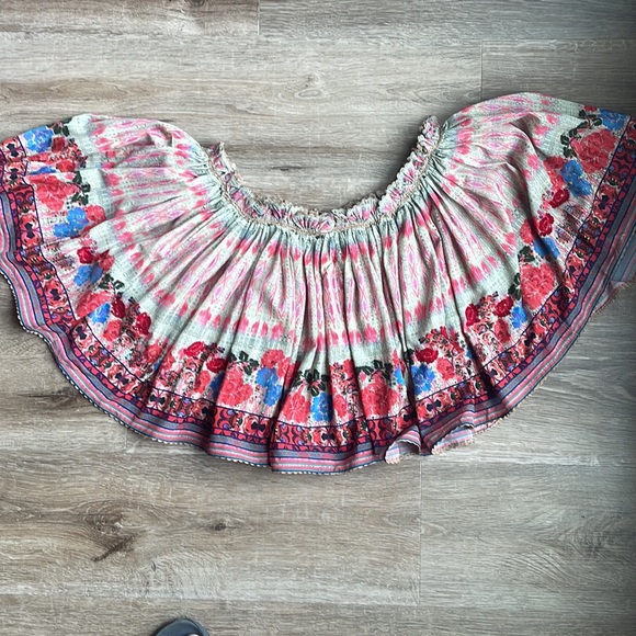 Anthropologie off the shoulder crop top - Picture 8 of 9